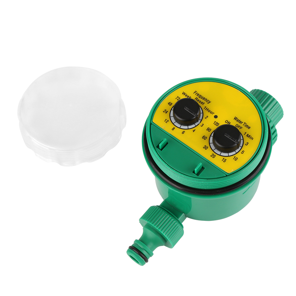 Garden Irrigation Timers 3/4in Thread Sprinkler Watering Water Controller 15mm Hose Connector Battery Powered Gardening Tool