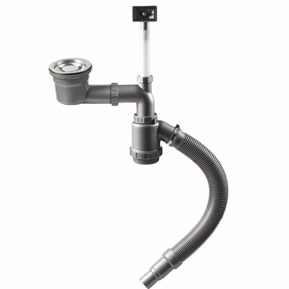 Talea sink drain kit Strianer with overflow Drainer with Drain Pipes Kitchen Fixtures sink drainage system Z6050C002