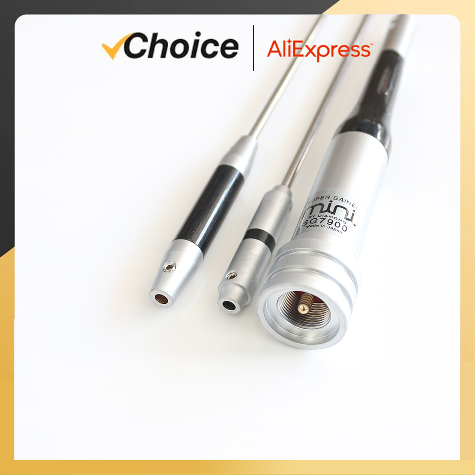 Mobile Radio Antenna For SG7900 RT95 BJ-218 Dual Band VHF/UHF 144/430MHz QYT KT-7900D Car Radio Base Station 5M Cable RB400 Clip