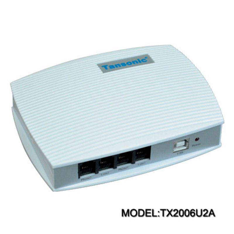 Business Call Record Management Equipment 2/1-Channel USB Telephone Recorder Recording System Incoming Call Recording Query: TX2006U2A