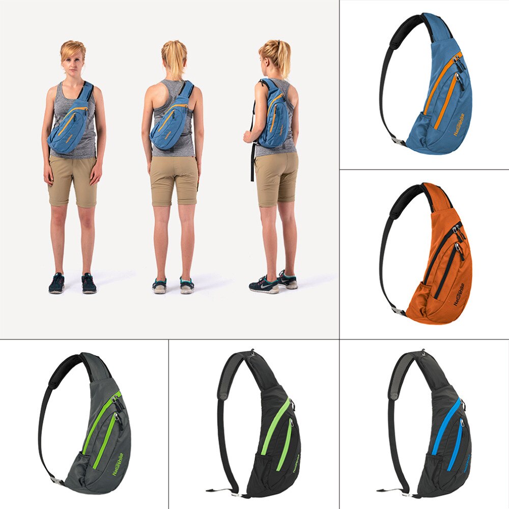 Naturehike heren crossbody tassen borst waterdichte handtassen voor mannen outdoor toerisme fitness sport fietsen schoudertas bolsas