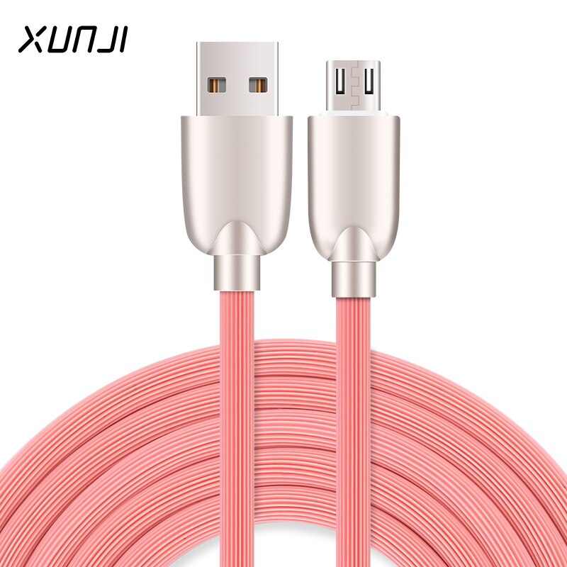 Micro USB Kabel 2.4A Nylon Snel Opladen USB Data Kabel voor Samsung Xiaomi LG Tablet Android Mobiele Telefoon USB Opladen koord