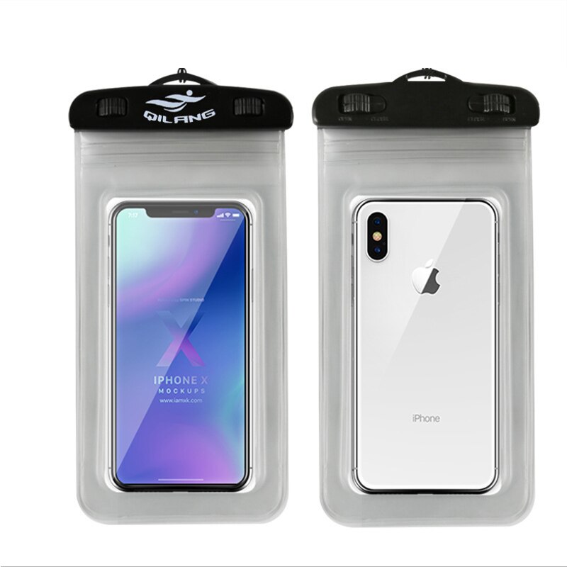 Handy Wasserdichte Tasche Abdeckung Touchscreen HD Unterwasser Kamera Universal 6 Zoll Universal Tauchen Set: weiße farbe