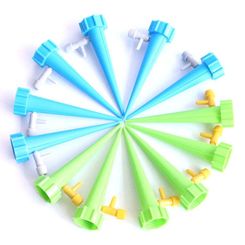 6/12Pcs Convenient automatic watering device dripper automatic water flow adjustable flow flower drip irrigation device