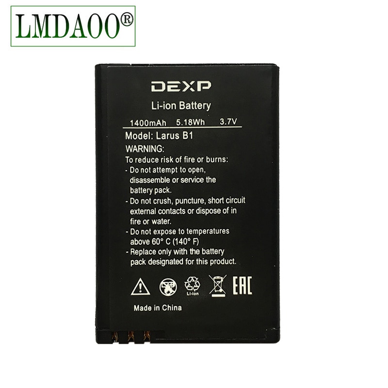 1400mAh batterij Vervanging voor DEXP Larus B1 Mob... – Vicedeal