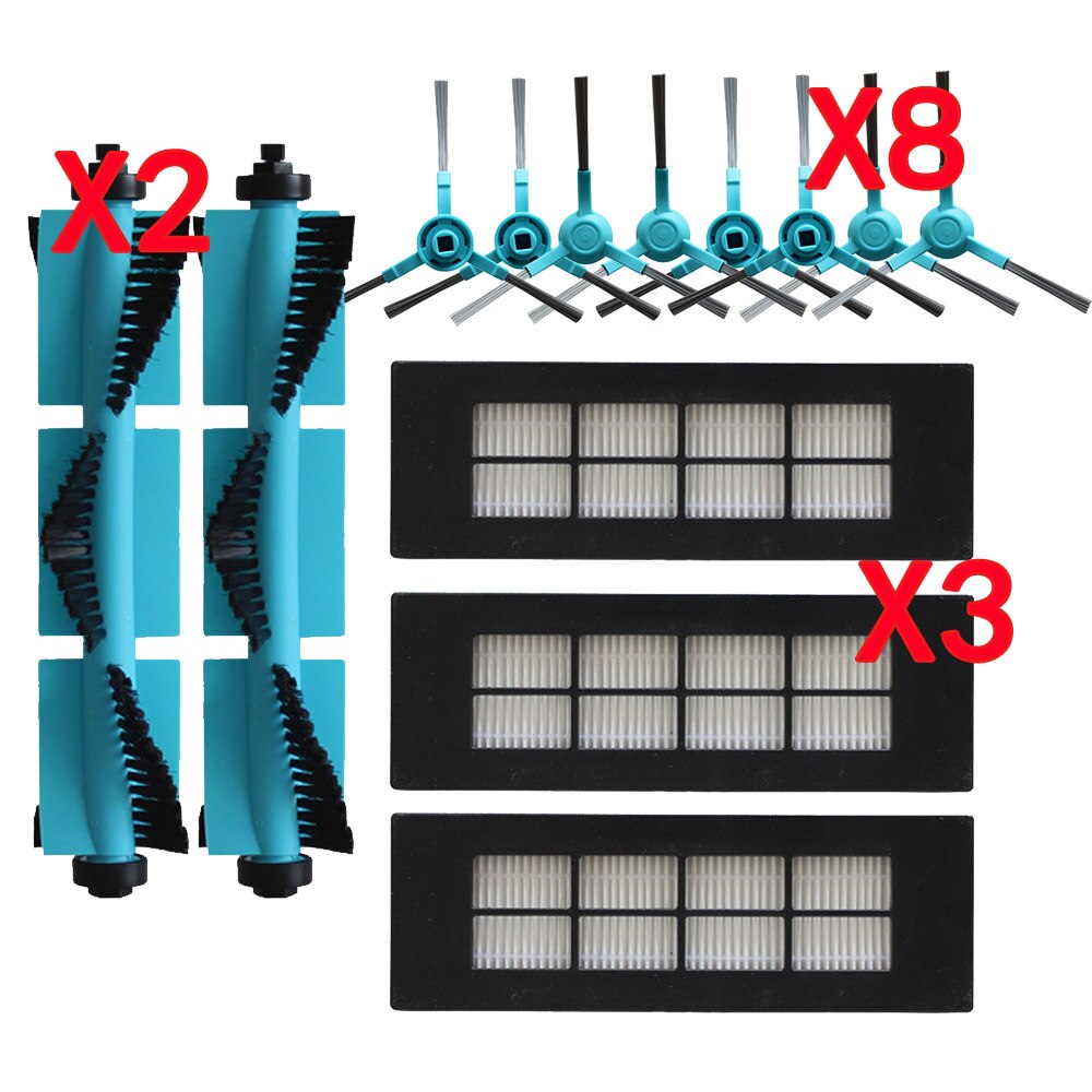 Vervangende Onderdelen Accessoires Voor Ecovacs Deebot D710 D715 500 501 Robot Stofzuiger Filter, Inclusief Hepa Filters Borstels