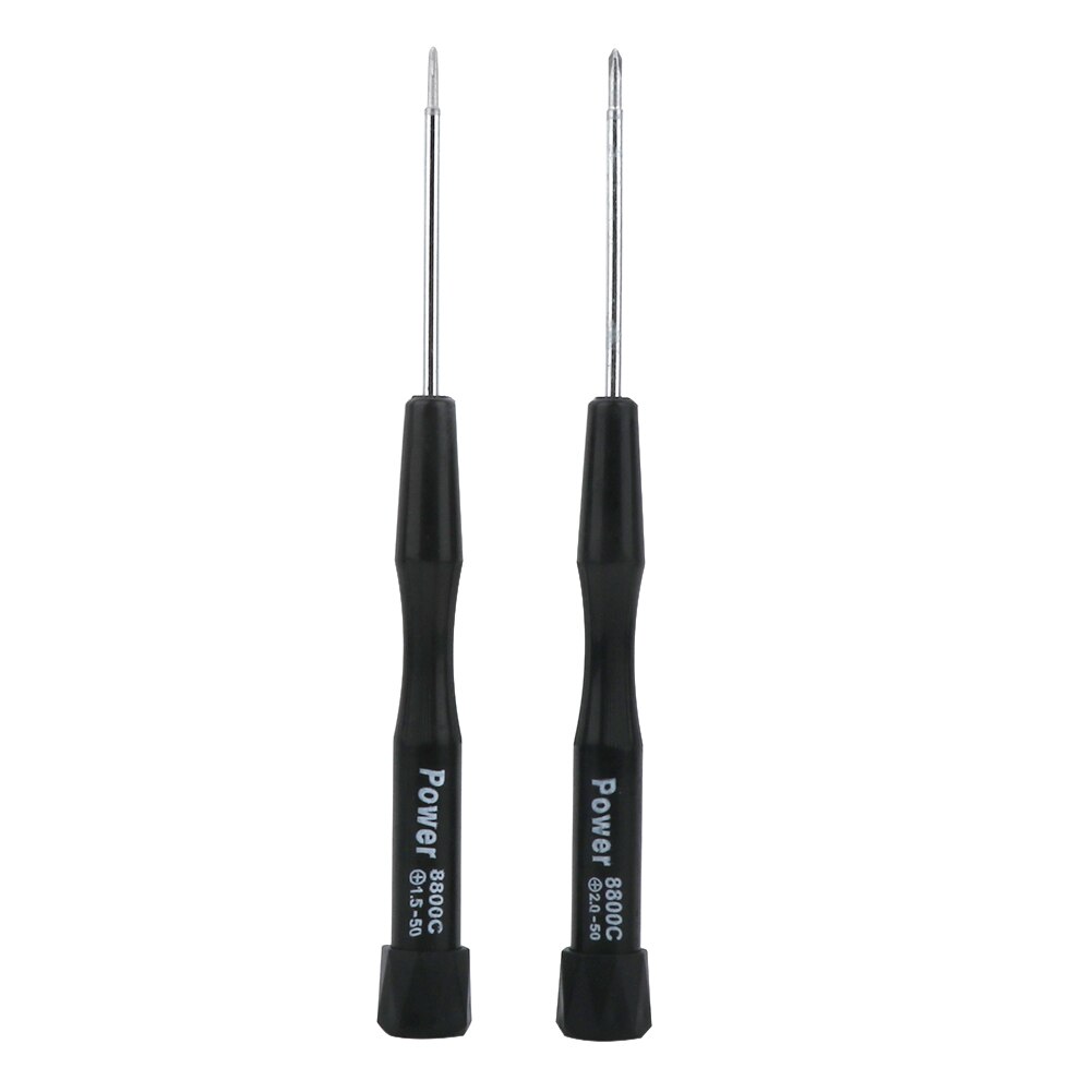 PH000 PH00 Phillips Screwdriver Set Precision 1.5mm 2.0mm Cross Head Screwdriver for Cell Phone Laptop PC Computer Repair Tools: 2 in 1 kit