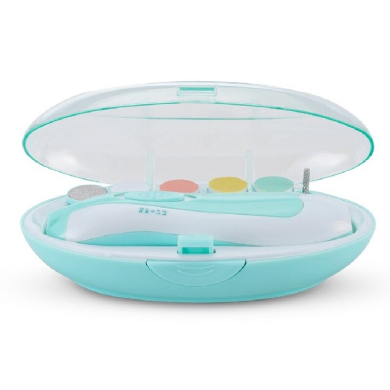 Elektrische Baby Nagel Trimmer freundlicher Schere Kleinkind Nagel Pflege Sicher Nagel Haarschneidemaschine Cutter Für Newbron Nagel Trimmer Manikübetreffend LKCOMO