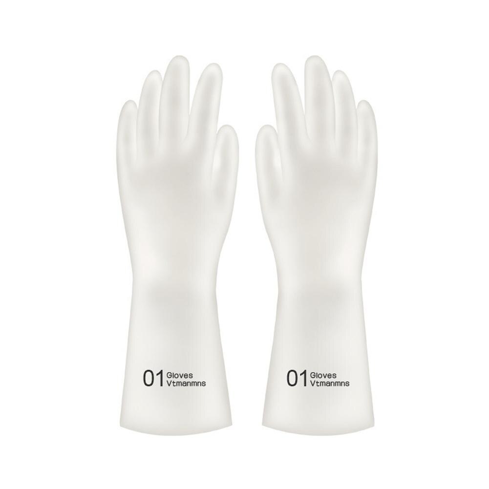 GloryStar 1Pair Kitchen Cleaning Gloves Waterproof Dishwashing Glove Cleaning Rubber Tools Kitchen Accessories: 01