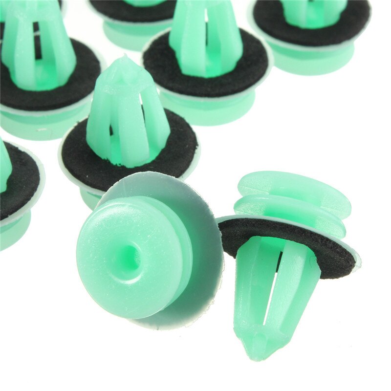 10Pcs interior door panel retainer trim clips Auto Bumper Fastener Car Fenders for Skodas