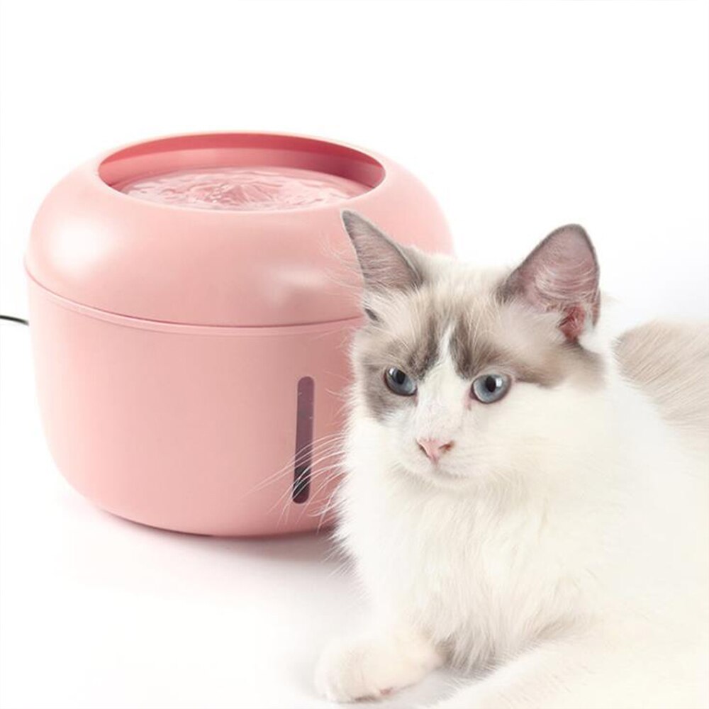 Poidełko-fontanna dla kota USB automatyczna fontanna dla kota dozownik robić wody dla psów z filtrami psy koty wycisz podajnik robić napojów dozownik robić picia