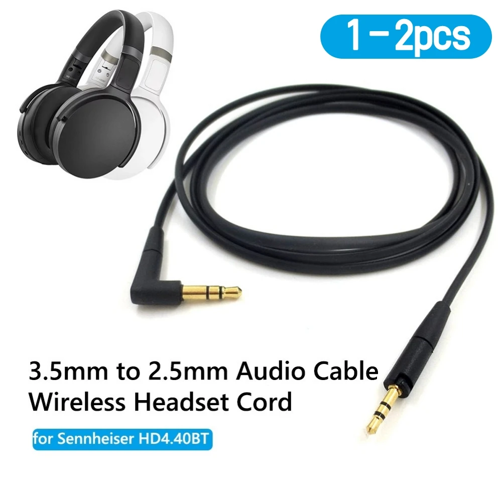 Câble Audio de pièces de rechange pour écouteurs Sennheiser HD400S HD350BT HD4.30 HD4.40BT HD4.50BTNC HD450BT HD458BT