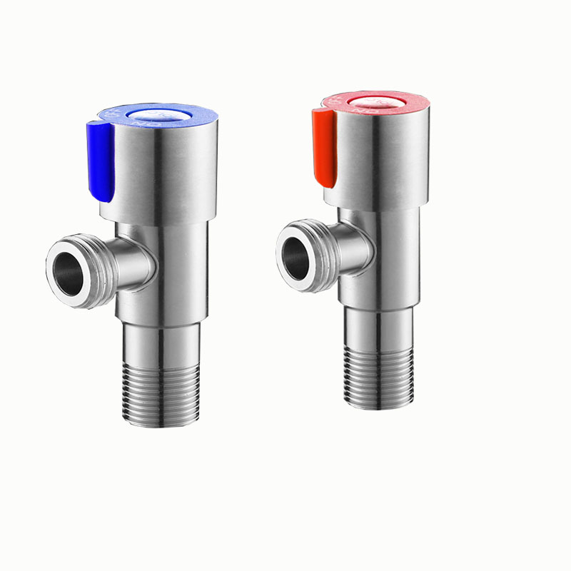 1/2" Stainless Steel Filling Valve Quick Open 90 Degree Angle Stop Cock Valve Toilet Sink Water Heater Bathroom Accessorie