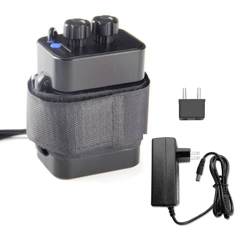 Trustfire  eb03 vedenpitävä 18650 akkuvirtapankki kotelo usb latauspuhelin  dc 8.4v akkukotelo laatikko led-pyörän valolle: Box 03 n adapteri