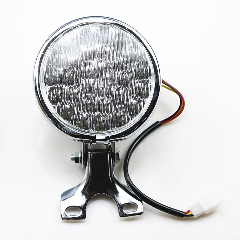 Motorcycle Chrome 5 &quot;Led Steel Koplamp Voor Harley Cruiser Chopper Touring Cafe Racer Bobber Dyna Sportster Springer Custom