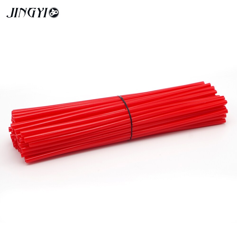 36 stk moto hjul felger eike tube dekk dekk scooter sykkel elektrisk motorsykkel for couvre rayon jante moto crf 450x dualtron  yz 125: Rød