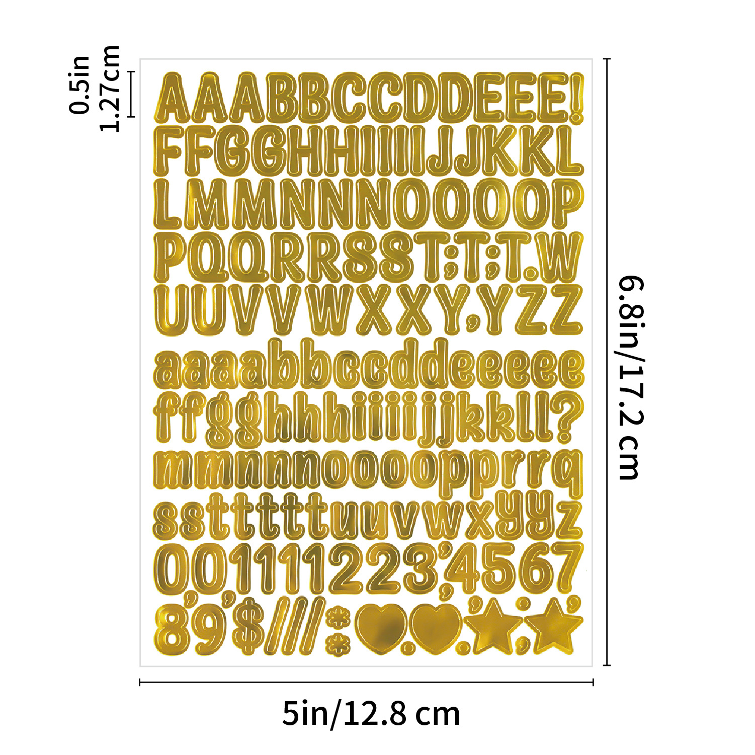 1 vel zelfklevende glitterstickers, letters en cijfers, voor cadeauverpakkingen, feestkaarten, brieven, bruiloftsdecoratie: Donkergrijs