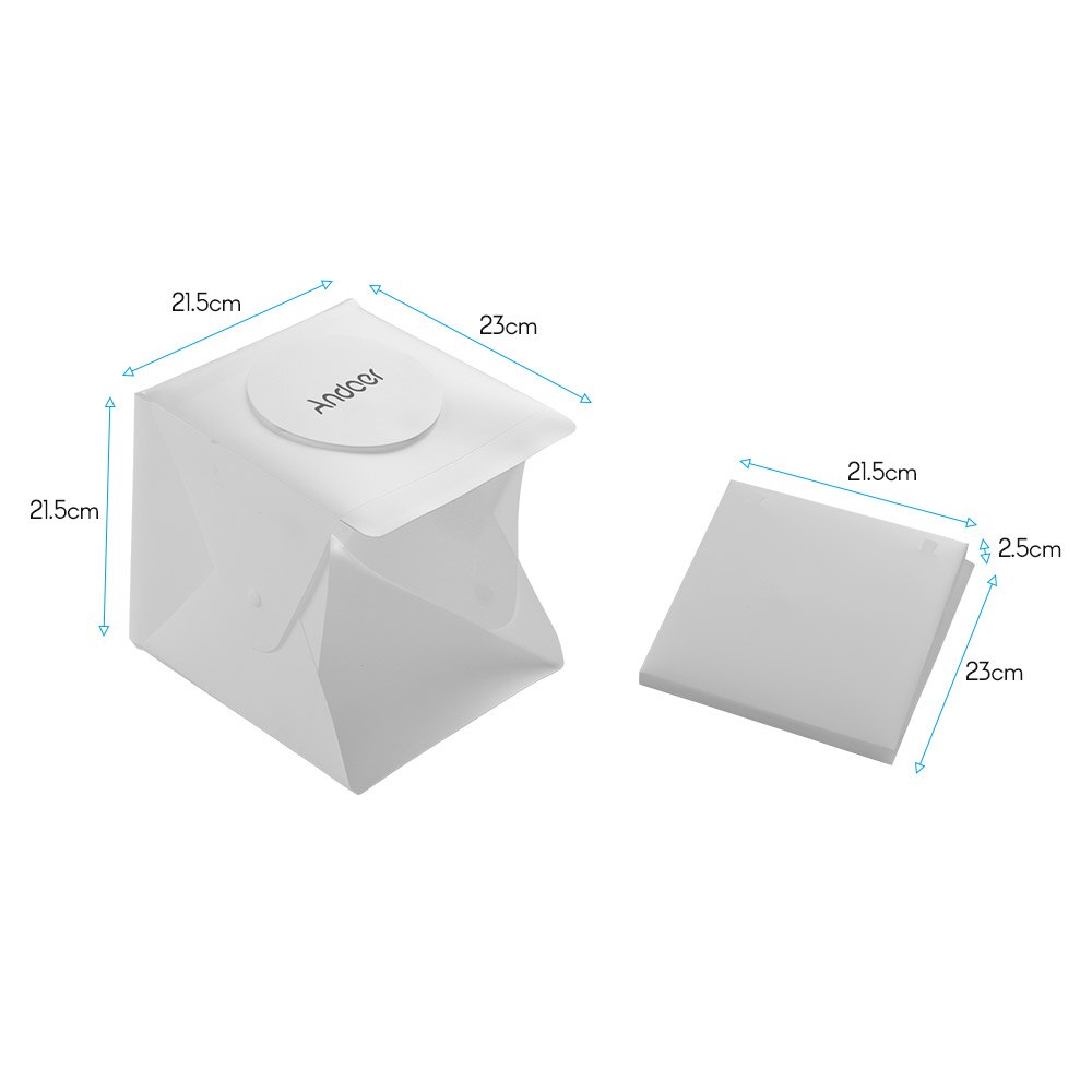 Photography Softbox Portable Photo Studio LED Light Box Shooting Tent Folding Photography Studio Softbox for Products Still Life