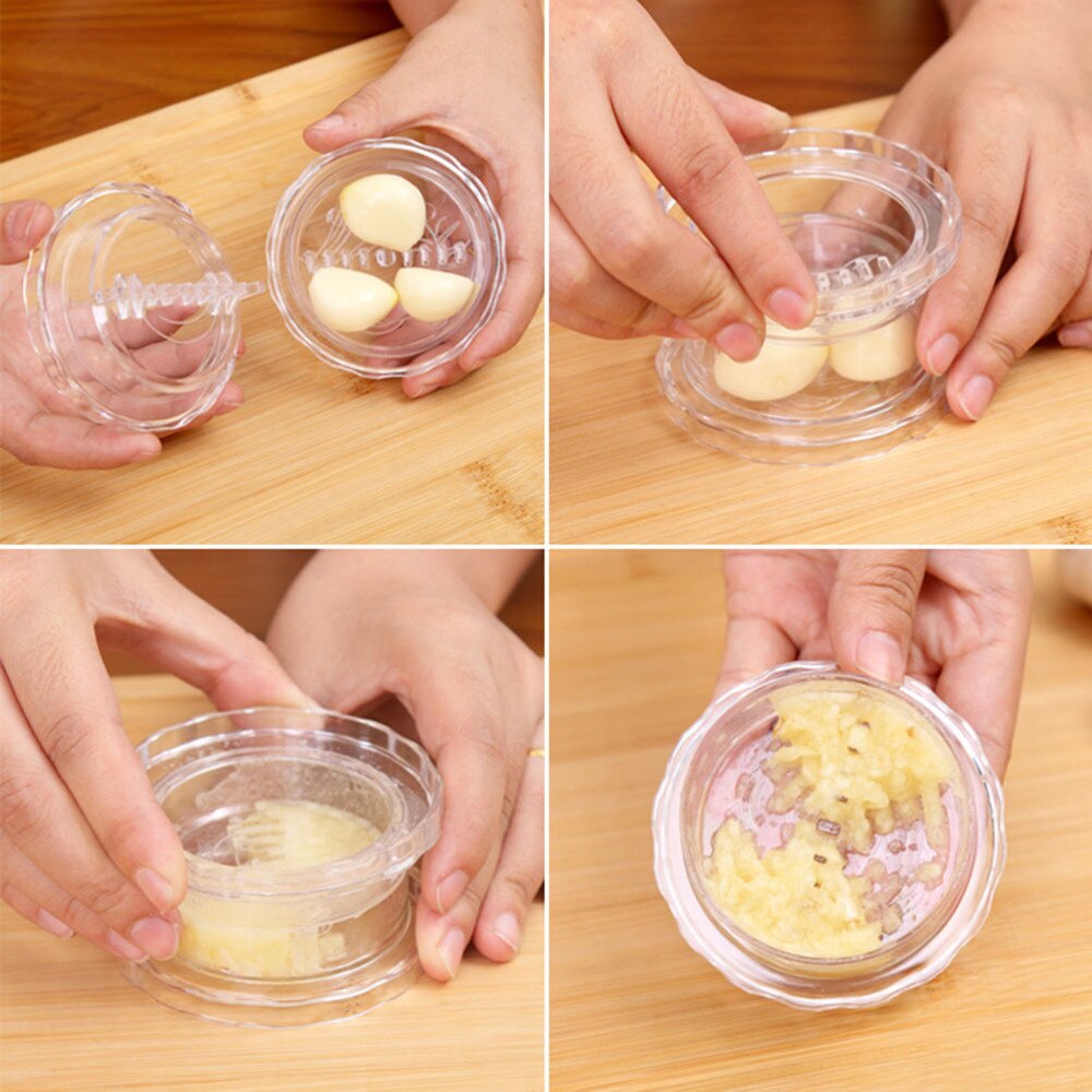1PC Garlic Press stir garlic peeler crusher twist novelty households vegetable cutter grater kitchen accessories cooking tools