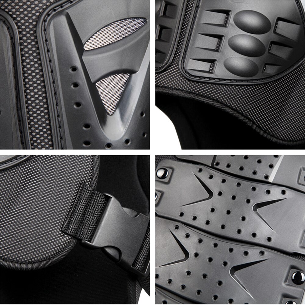 WOSAWE Adult MTB Motorcycle Armor Protective Ski Snowboard Vest Jacket Protector Gear Motocross Back Chest Full Body Protection