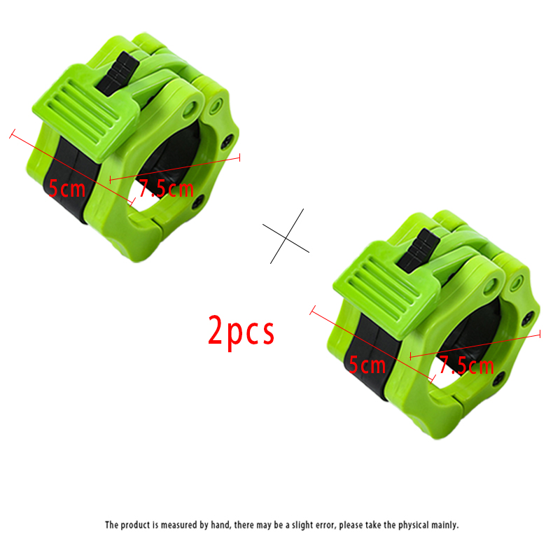 Dumbbell Ring Clip 5cm, 1 Pair, Weight Lever, Accessories 50mm Dumbbell Pliers for Gymnastics, Weight Training: Goud