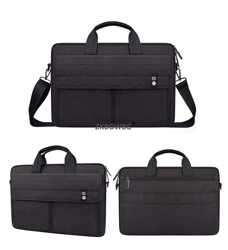 Funda para Huawei Honor MagicBook de 14 "MateBook Pro de 13,9 13 X" E 12 D/B 11 12 13 14 15 15,6 pulgadas, funda para portátil, bandoleras para Notebook: Black / Fit 14-15.4 inch