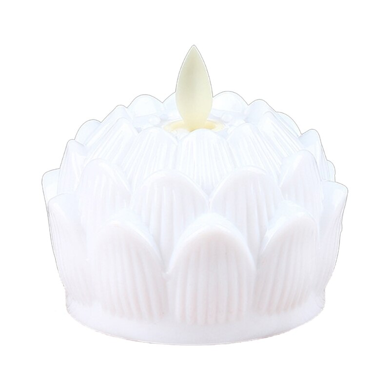 2022 Lotus Light Asian Table Desk Altar Lotus Lamp Light Traditions Decoration