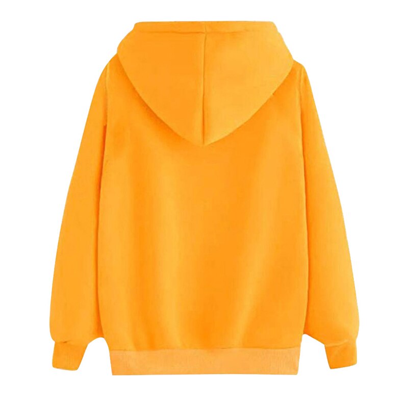 Autumn Women Hoodies Long Sleeve Cotton Gym Sweater Boyfriend Style Heart Gesture Hooded Sweatershirt Loose Pullover Tops