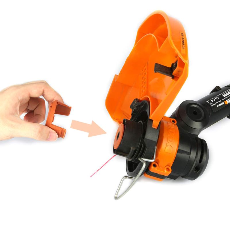 Line String Trimmer Replacement Spool 3M String Trimmer Spool Line for WORX, 9 Pack (8 Pack Grass Trimmer Line, 1 Trimmer Cap)