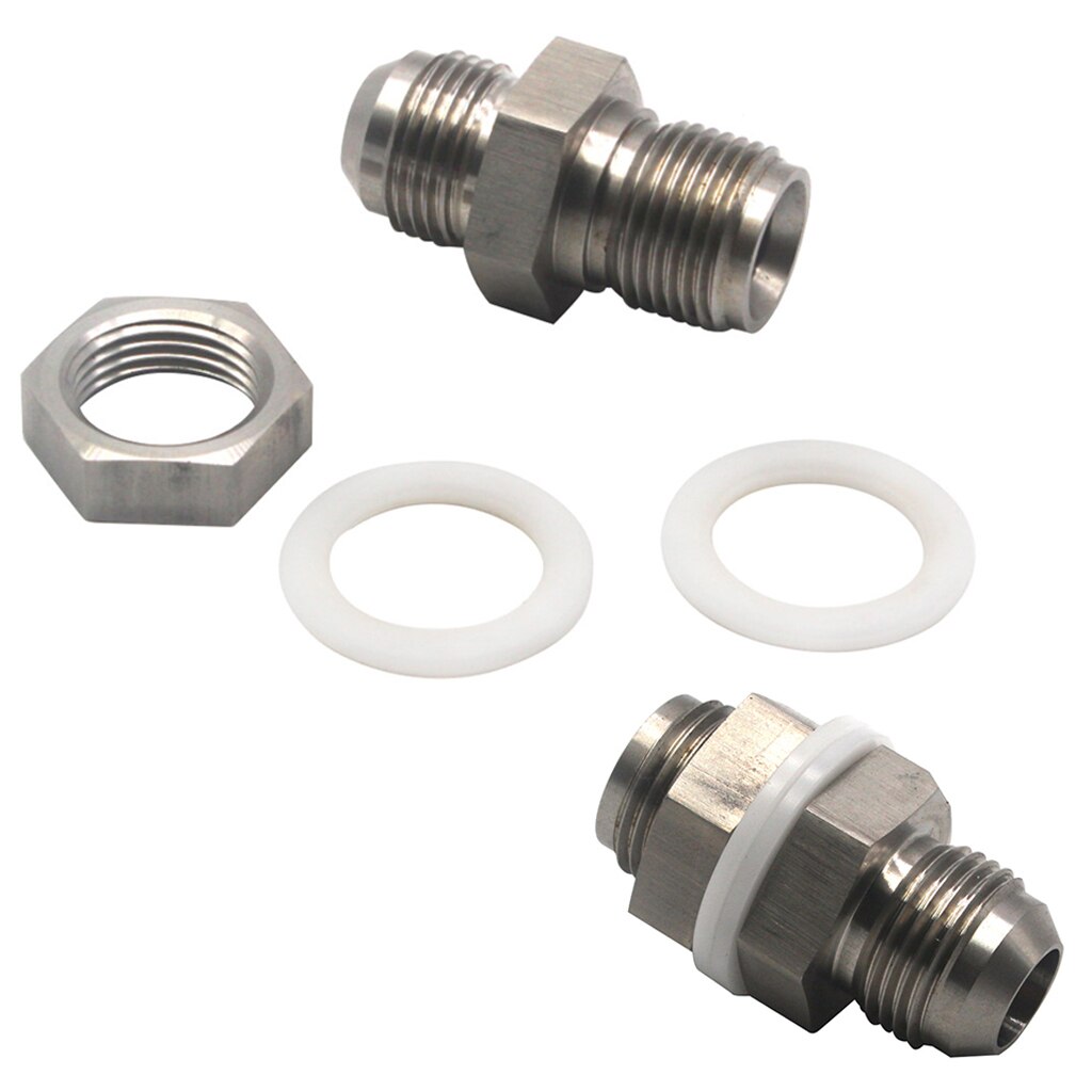 10AN Turbo Oil Drain Adapter Fitting Pan 10AN Adaptor Stainless Steel Universal