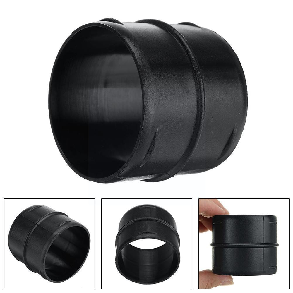 Black Outlet Pipe Connector Plastic Material Duct Joiner 60mm 75mm Heater Choose Can 42mm B3S5