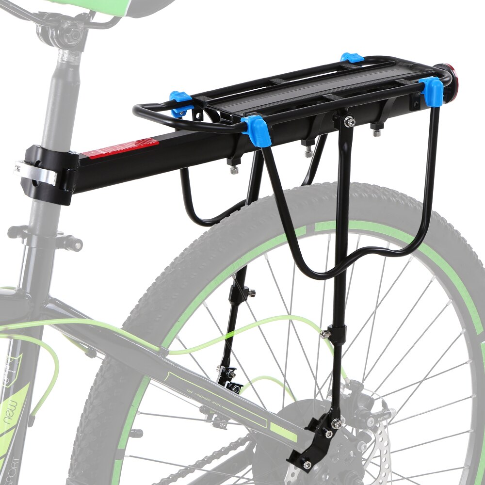 Adjustable Bike Cargo Rack Aluminum Alloy Mountain Bike Bicycle Rear Rack Bicycle Pannier Luggage Carrier Rack