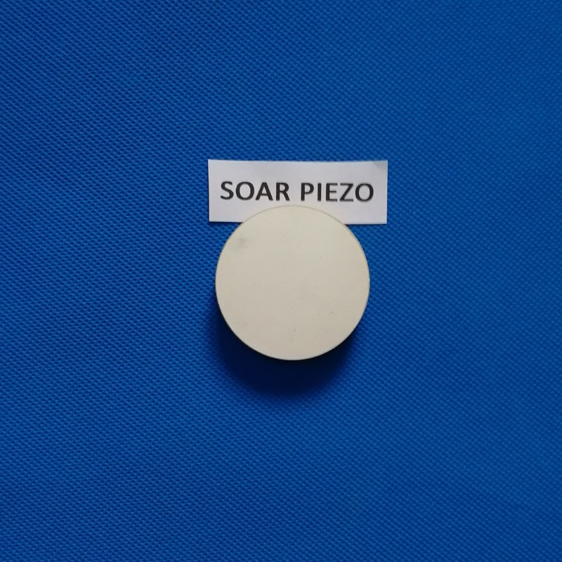Ultralyd piezoelektrisk keramisk skive 50 x 10mm- pzt 5 piezo pzt krystaller diske sensorer elementer chips rengøring transmitter chips
