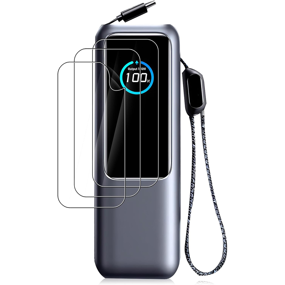 2-5 Stück für Anker Zolo 25000mAh 165W Energie Bank Tragbares Ladegerät Weiche Hydrogel-Folie Vollständiger Schutz Displayschutzfolie