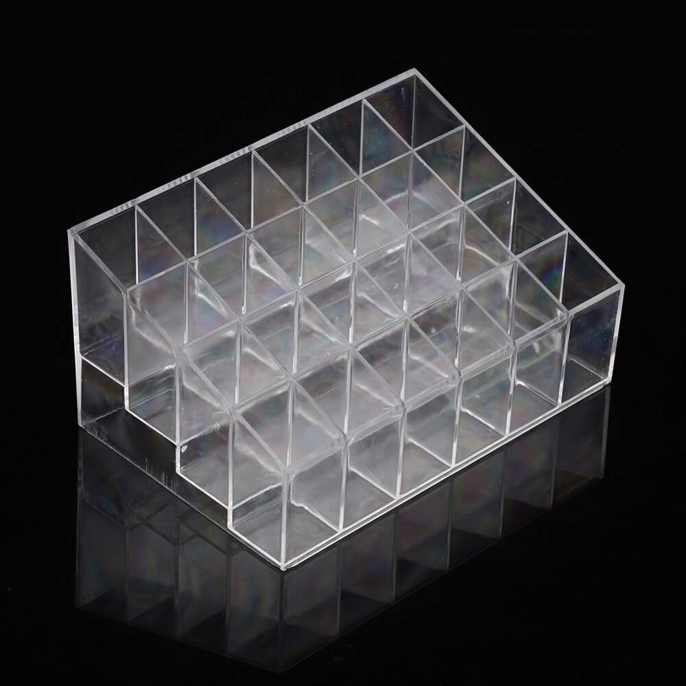24 rooster Opbergdoos Praktische Acryl make organizer voor Lippenstift Bead Ringen Sieraden Display