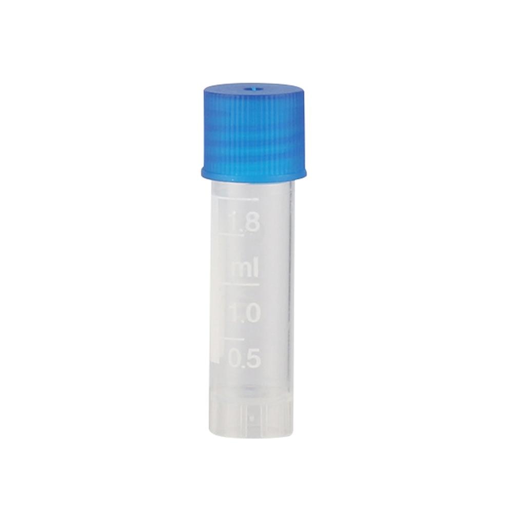 Tubos de congelación de análisis de laboratorio PP, 100 Uds., graduación, centrífuga, viales de volumen, botellas con tapa a rosca estándar, criotubo