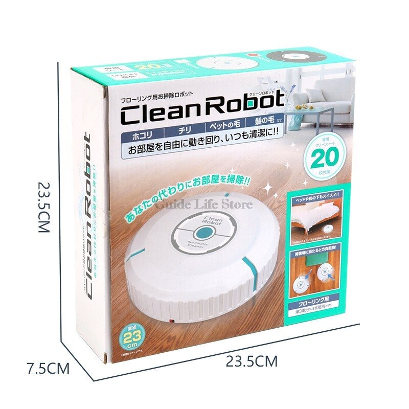 Hem auto rengöring robot mikrofiber smart robot mopp golv damm sopare dammsugare automatiskt hushåll rengöring verktyg