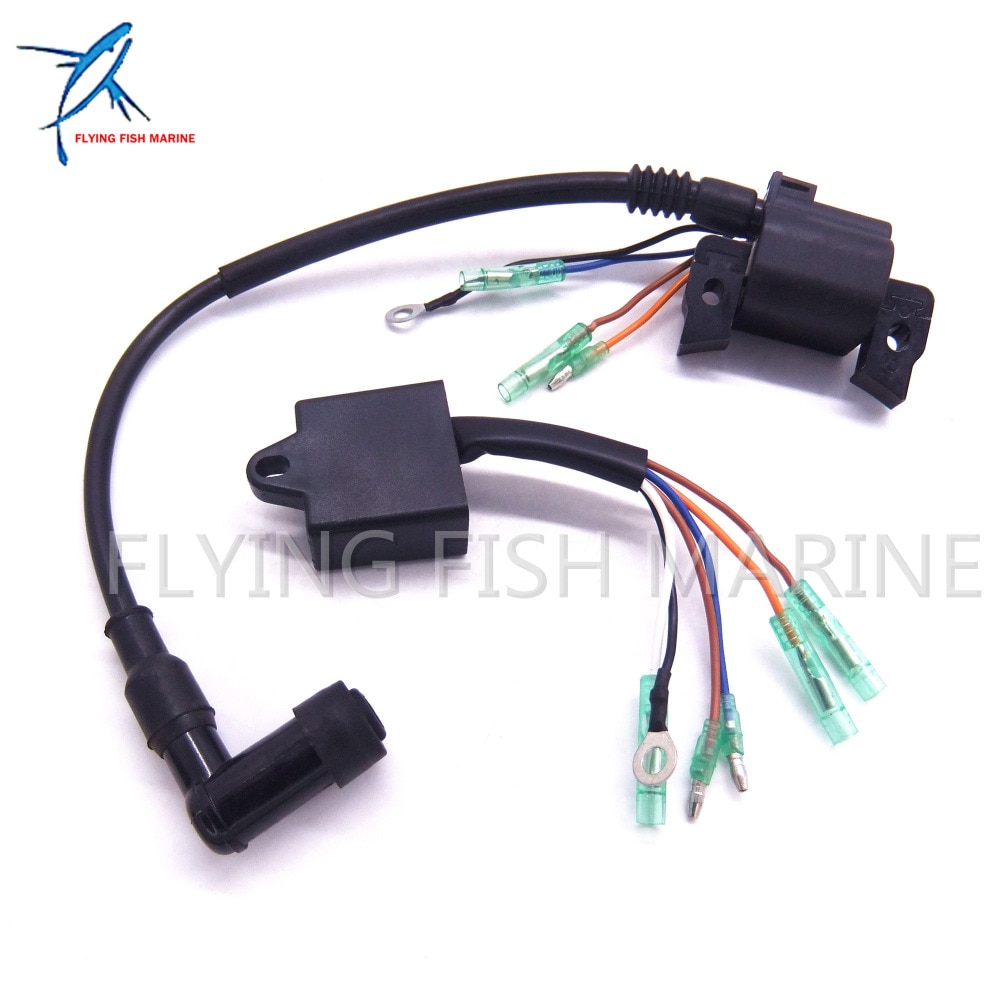 Bobina de encendido de barco y CDI Assy para Motor fueraborda Hangkai 6,5 HP de 4 tiempos f6.5