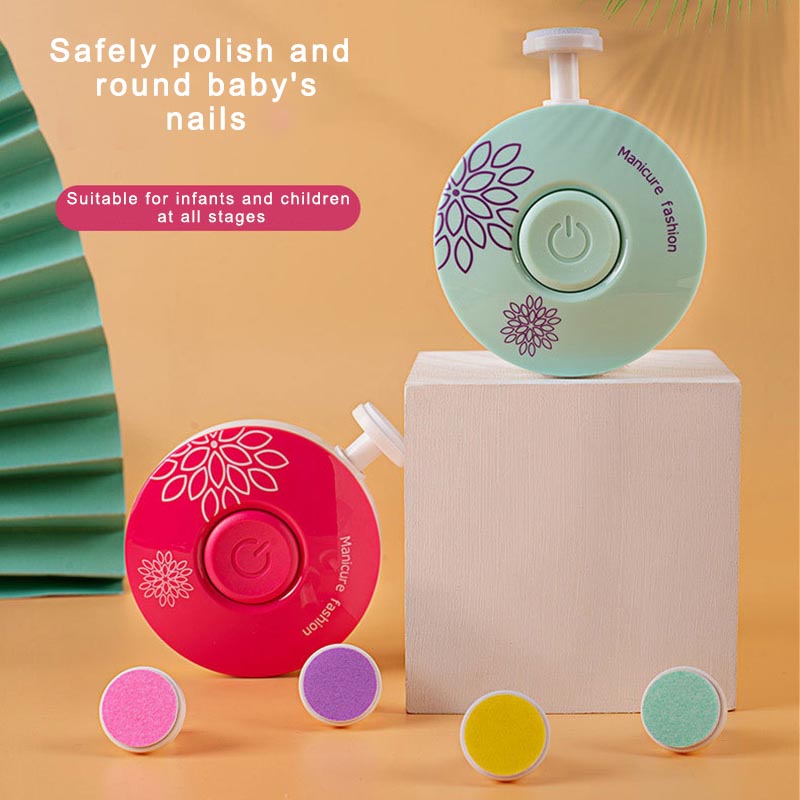 6 teile/satz Baby Elektrische Nagel Trimmer Baby Nagel Pflege Werkzeuge Maniküre Set Für Infant Baby Nagel Knipser Pflege Maniküre Werkzeuge