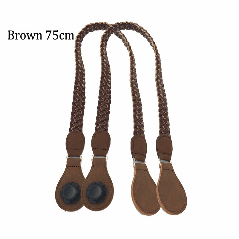 Long Faux Leather Weave Belt shoulder handle straps for Classic Mini O Bag Obag Eva women handbag shoulder bag Accessories