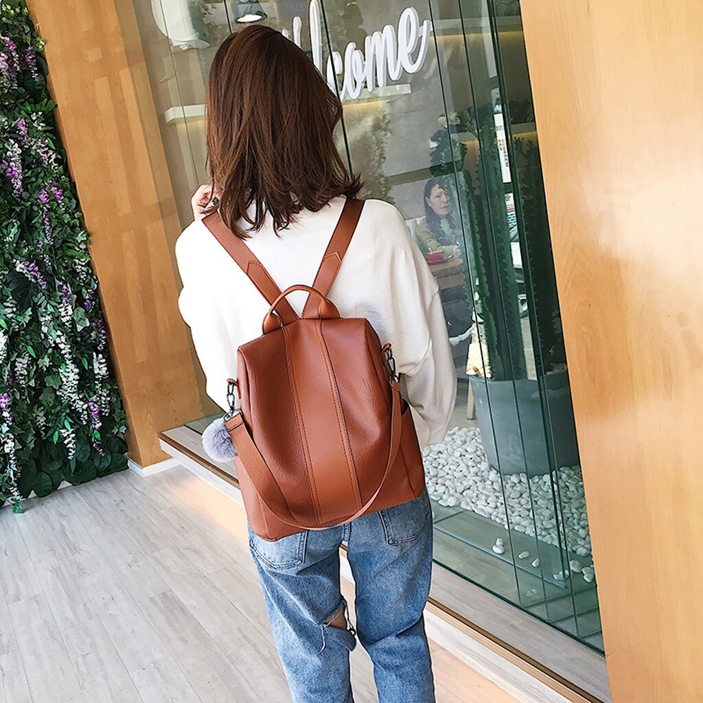OCARDIAN sac à dos Vintage sacs à dos femmes grande capacité Simple étanche étudiant sac Anti-vol sac à dos O17