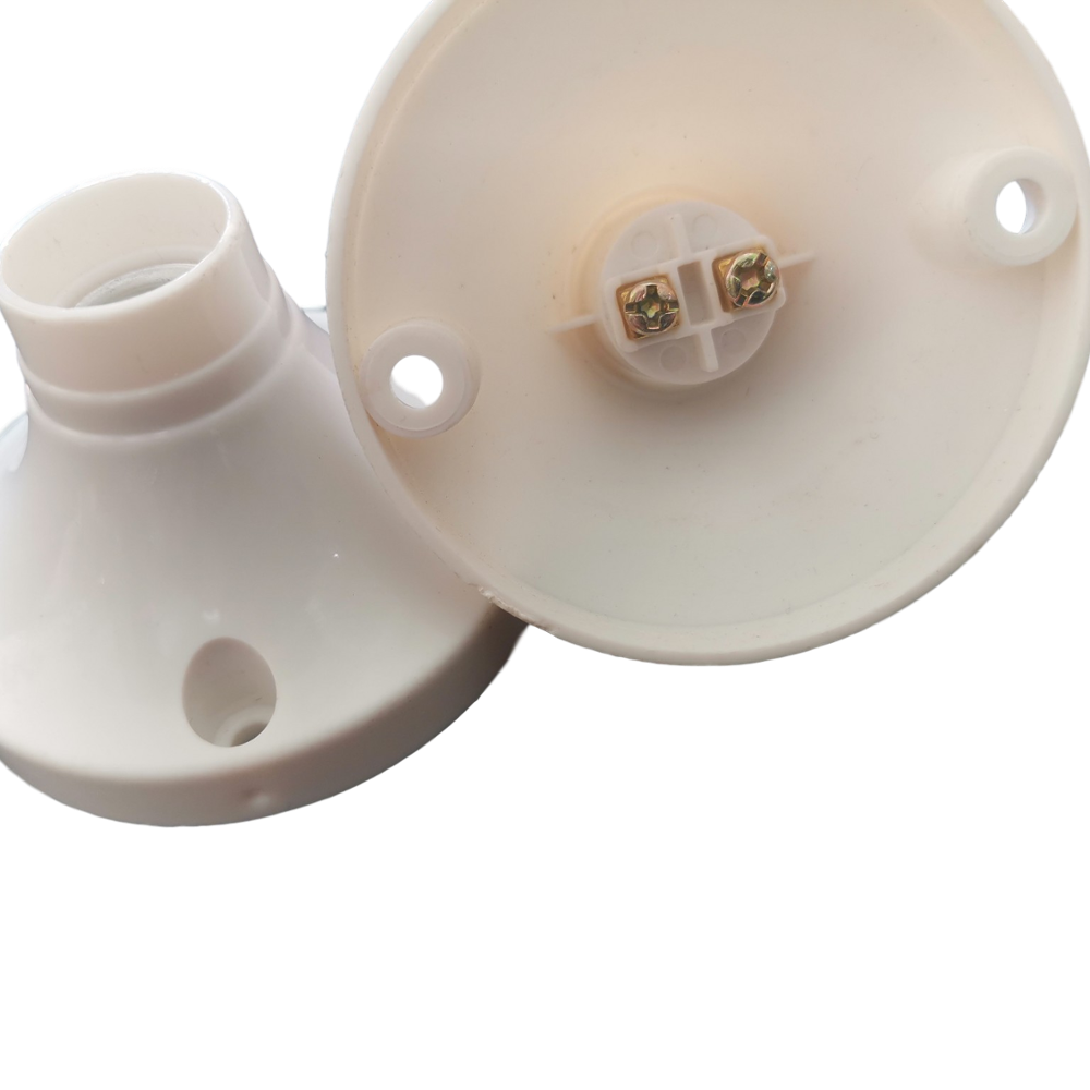 Witte Plastic E14 Lamphouder Test Houder E14 Base Socket Accessoires Voor Halogeen Cfl Led Home Verlichting