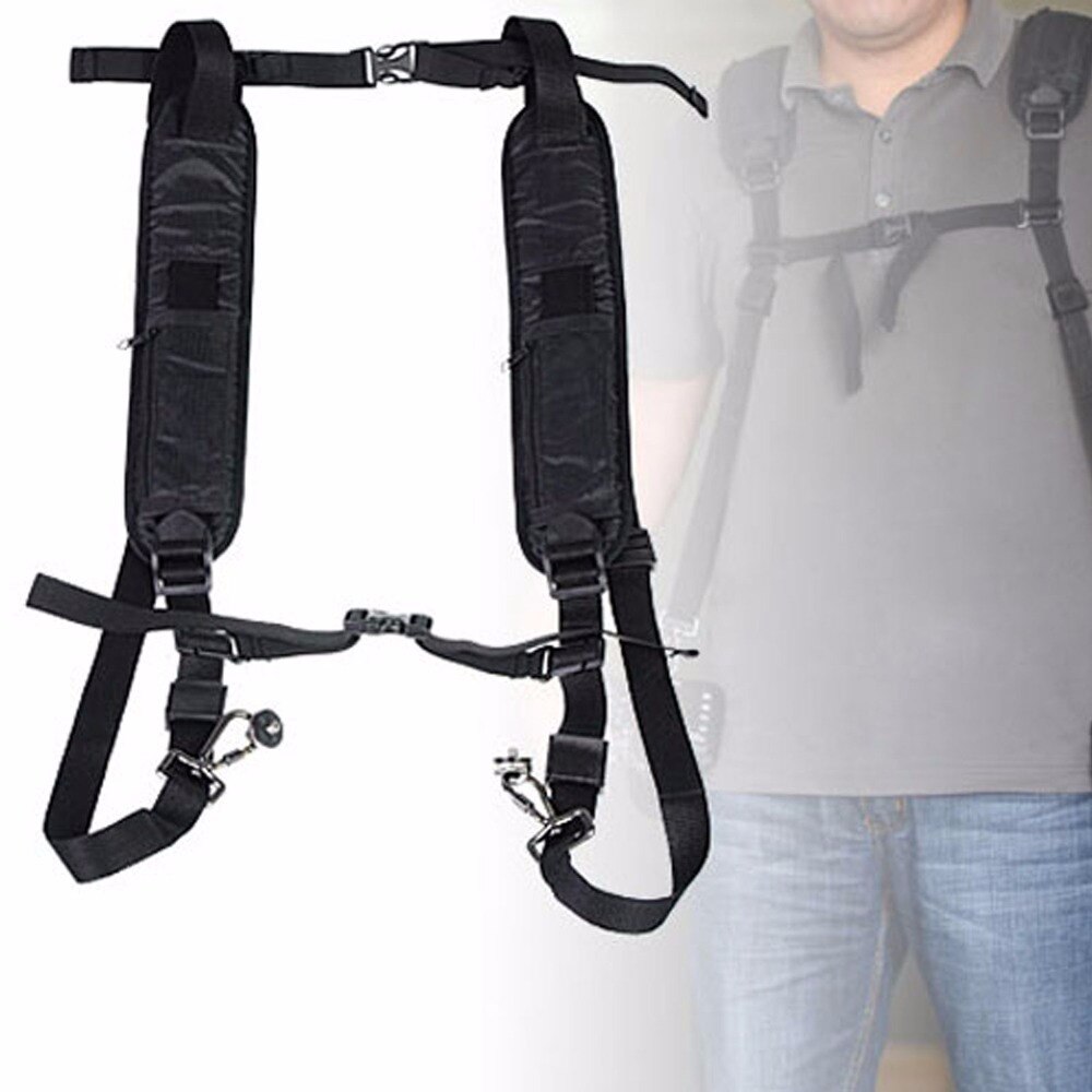DQ1 Double Quick Camera Shoulder Sling Dual Strap with Quick Release Belt 2 DSLR