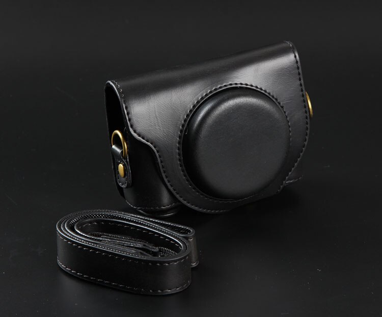 Étui pour caméra vidéo Sony HX90 (DSC-HX90V), housse en PU: HX90 Black