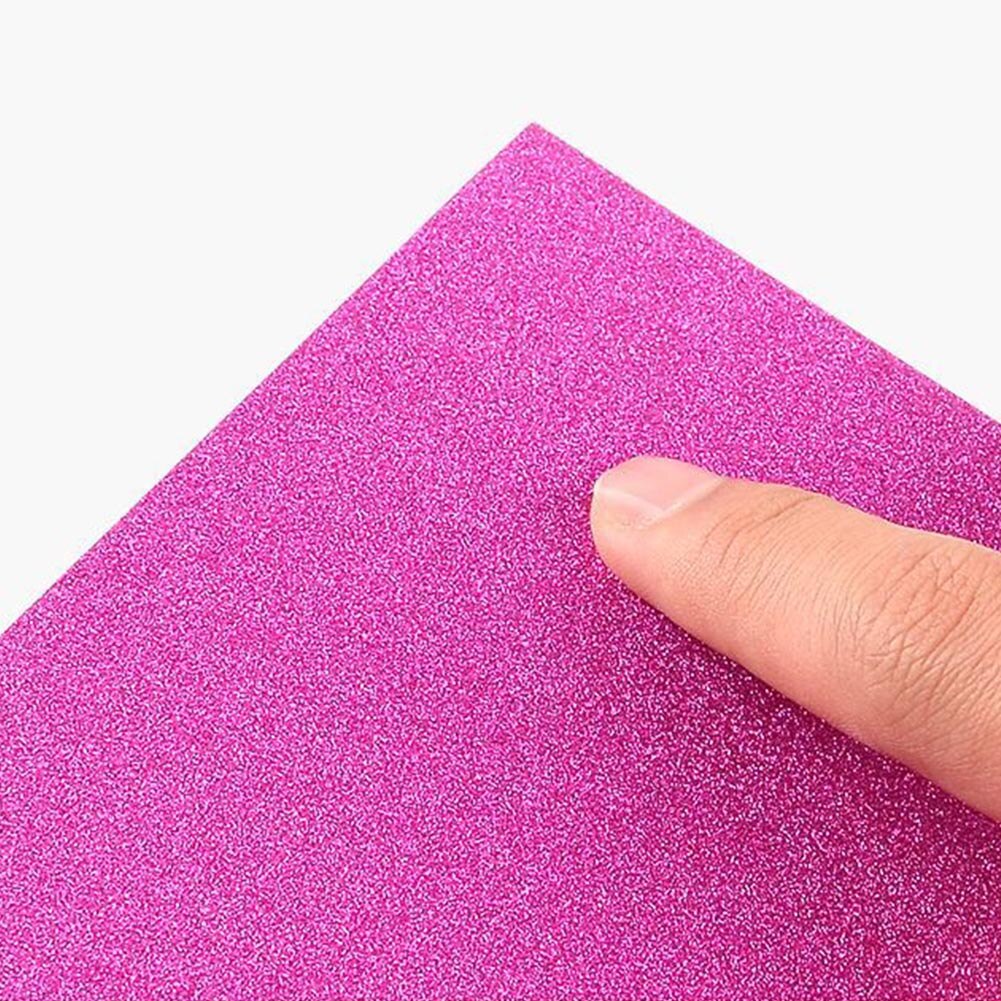 10 st/set  a4 ljusa barn präglade papper självhäftande pulver glitterark tjocka dekorationsmanual gör-det-själv dagispyssel