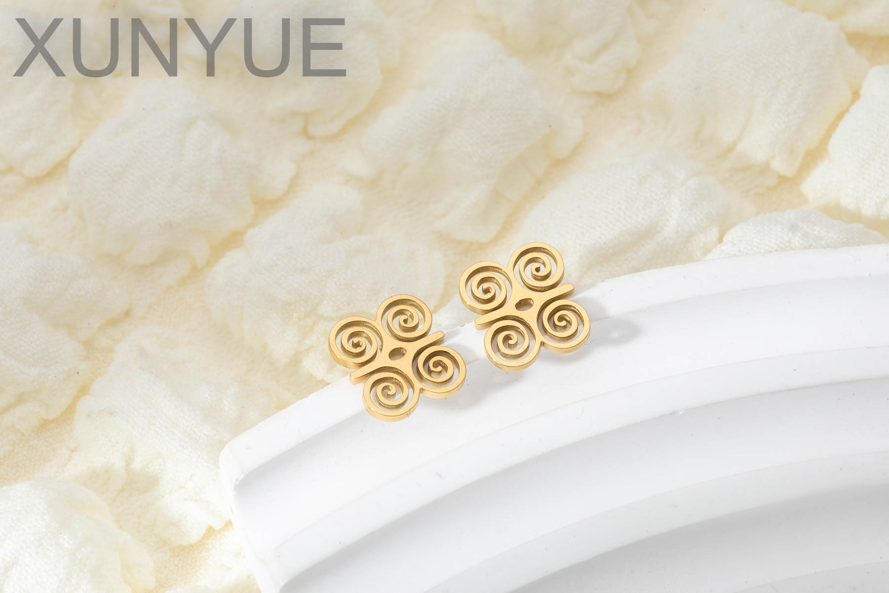 Charms brugerdefinerede afrikanske adinkra symboler vedhæng øreringe til kvinder gye nyame rustfrit stål charme etniske smykker ghanesiske