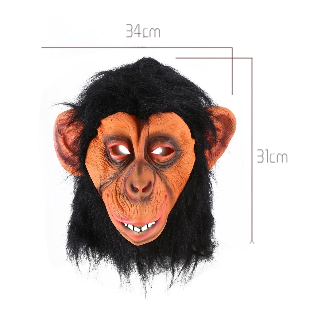 Drôle grande oreille singe Halloween drôle Animal capuche noël orang-outan masque