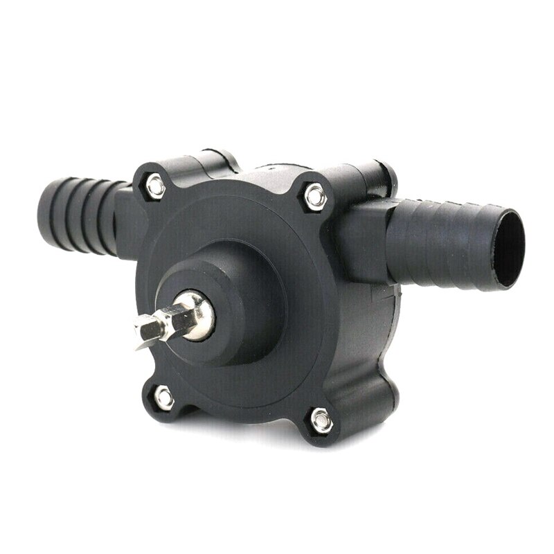 Draagbare Elektrische Boor Pomp Zelfaanzuigende Transfer Pompen Olie Vloeistof Water Pompen Elektrische Boor Gedreven Zelfaanzuigende Pomp Gereedschap