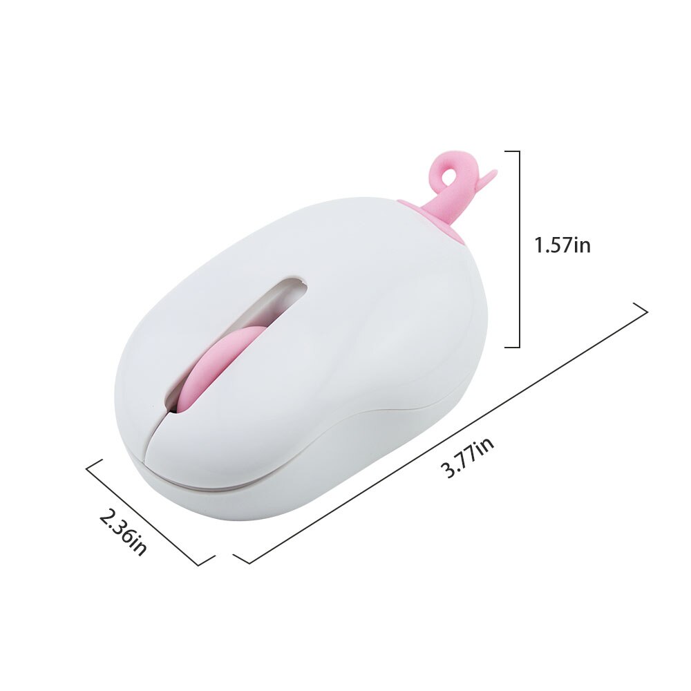 2.4G Mini Wireless Mouse Cute Pet Pig Model Silent 3D USB Optical Mice Kids 1200DPI Quiet Computer Small Mouse For Laptop PC