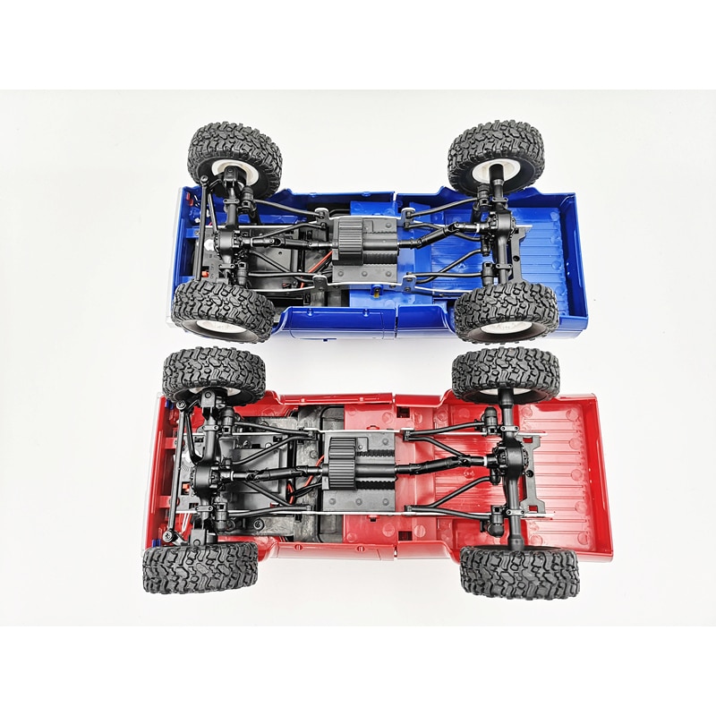 Modèle de voiture télécommandée WPL C24 2.4G tout-terrain, Buggy RC, à monter soi-même, camion à chenilles à grande vitesse, jouets 4WD, KIT en métal, partie Chasis,